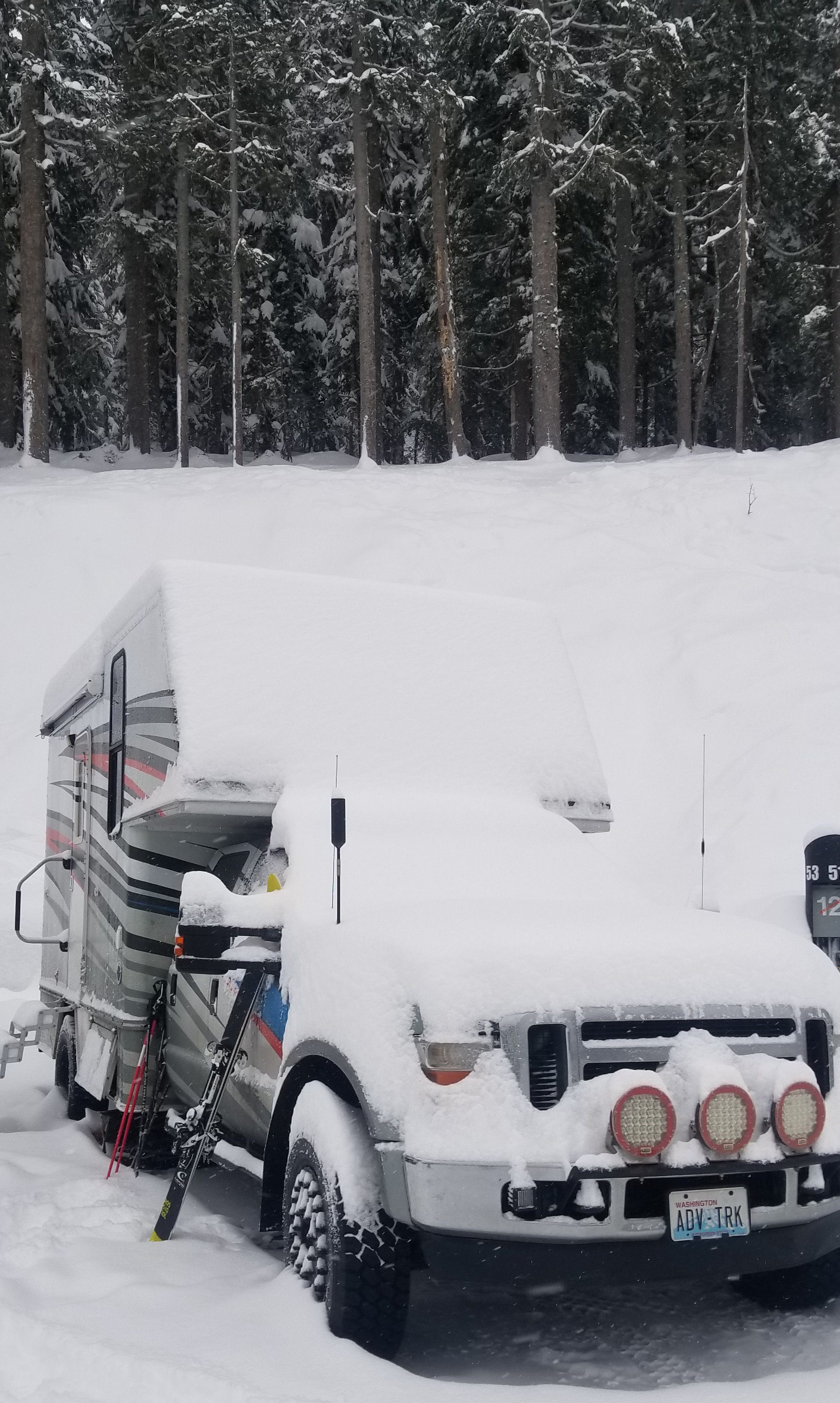 Winter Fun and a True Four Season Camper. – The Northwest Adventure Truck